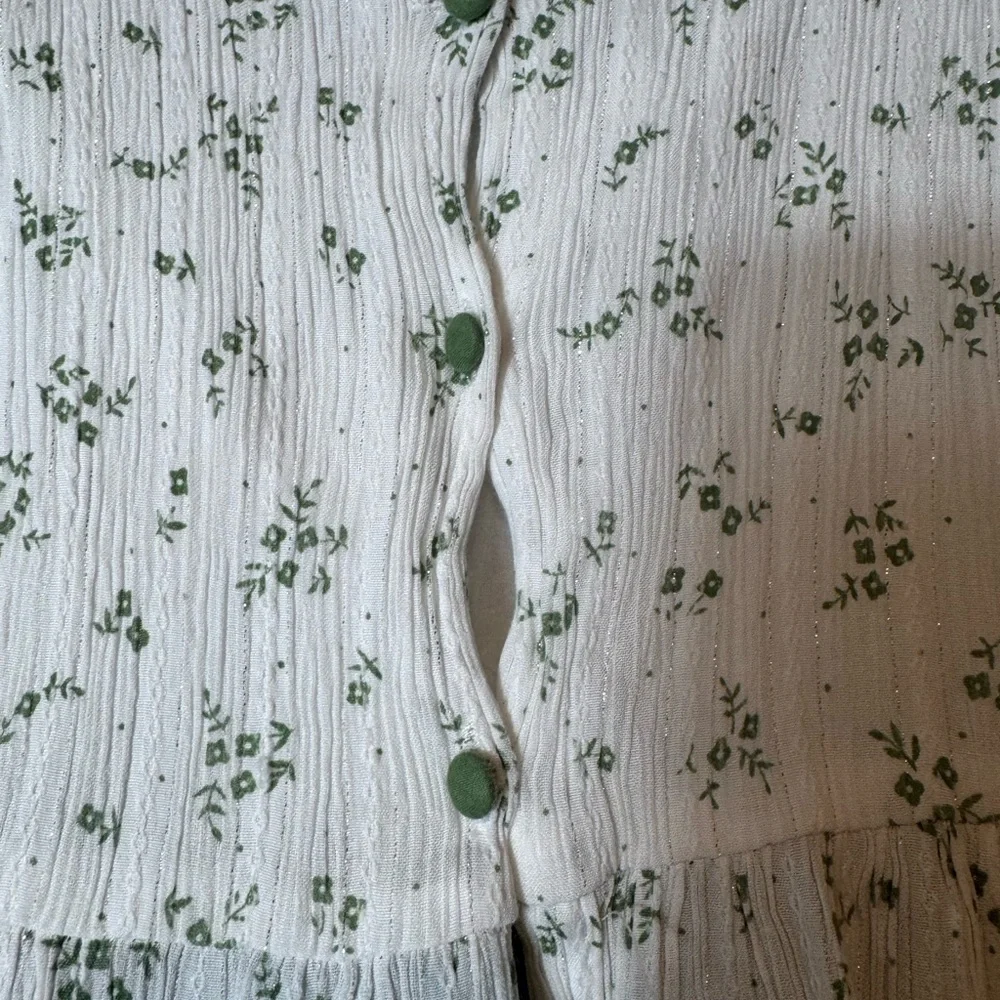 THE OAKS Apparel Company Girls Green Ivy‎ Dress Size 7 Lined